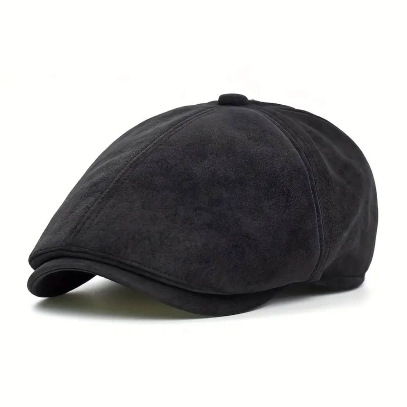 Suede Newsboy Cap | ATHENS