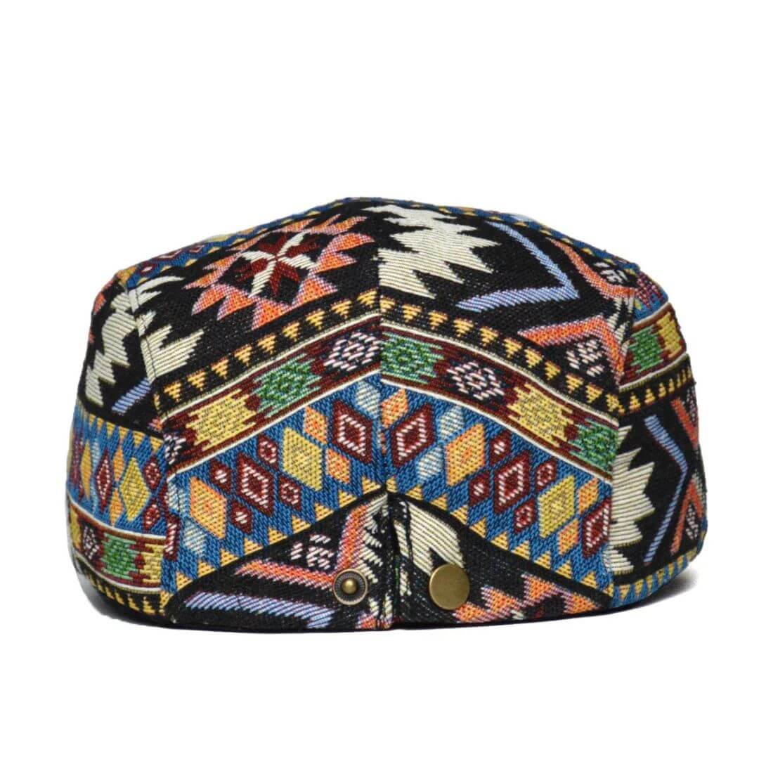 Patterned Flat Cap | CHICAGO