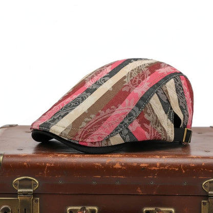 Striped Flat Cap | BELTON