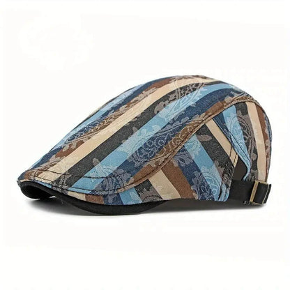 Striped Flat Cap | BELTON