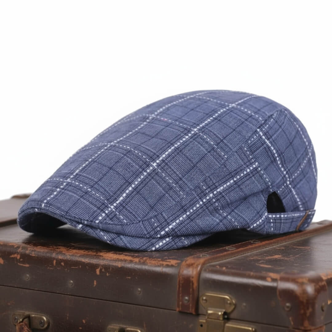 Plaid Fabric Ivy Cap | RICHMOND