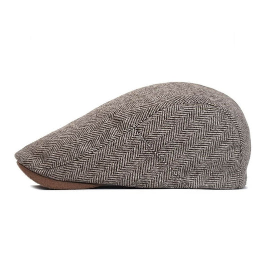 Wool Herringbone Ivy Cap | ROME