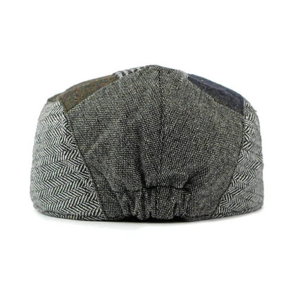 Patchwork Tweed Flat Cap | BRIDGER